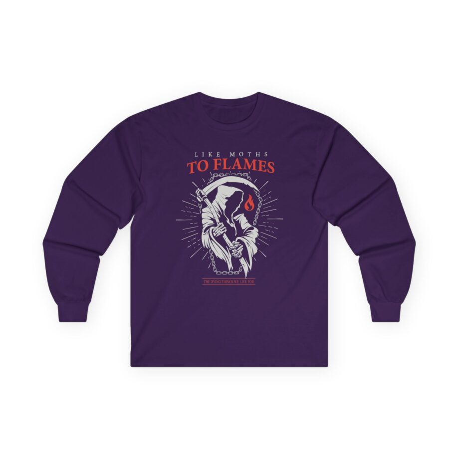 Like Moths to Flames Unisex Ultra Cotton Long Sleeve Tee