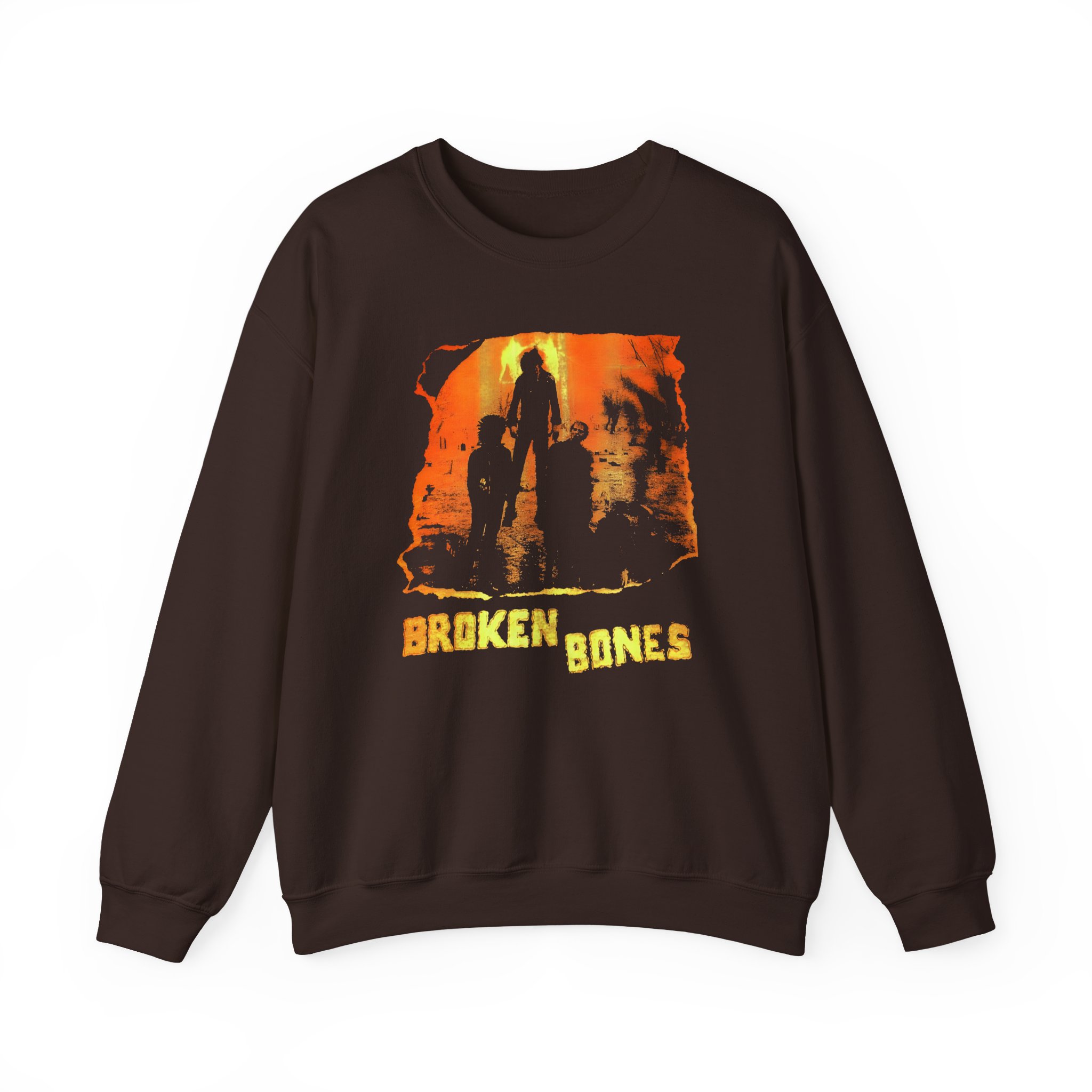 Broken Bones Unisex Heavy Blend Crewneck Sweatshirt