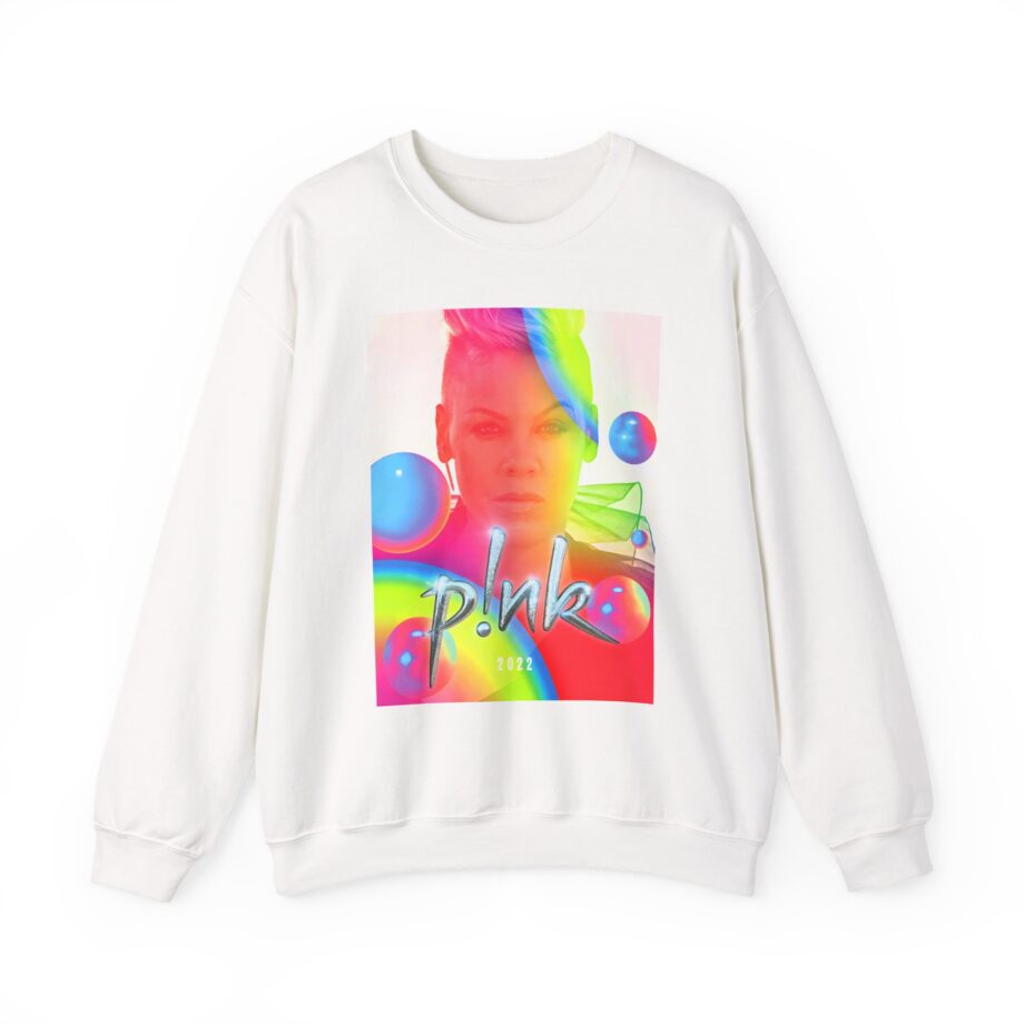 P!nk Summer 2022 Rainbow Unisex Heavy Blend™ Crewneck Sweatshirt