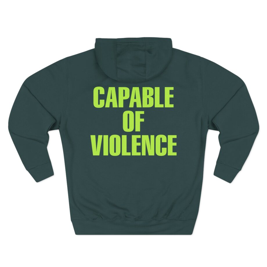 Suicide Silence Capable of Violence Three-Panel Fleece Hoodie