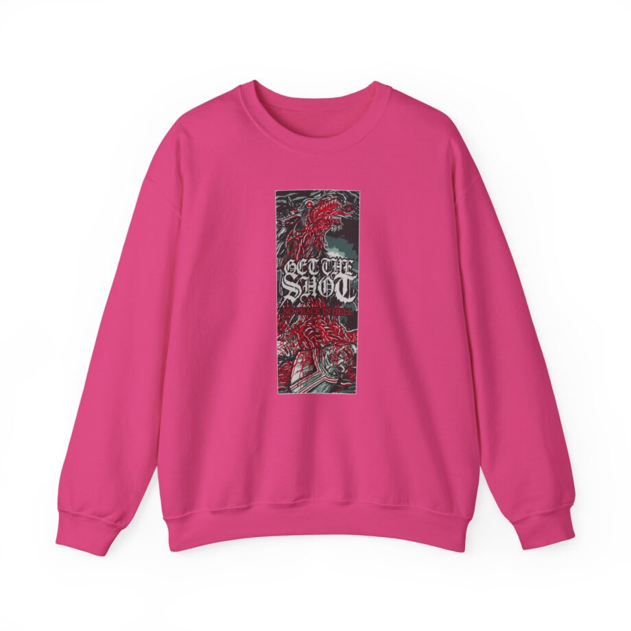 Get the Shot No Peace in Hell Unisex Heavy Blend™ Crewneck Sweatshirt