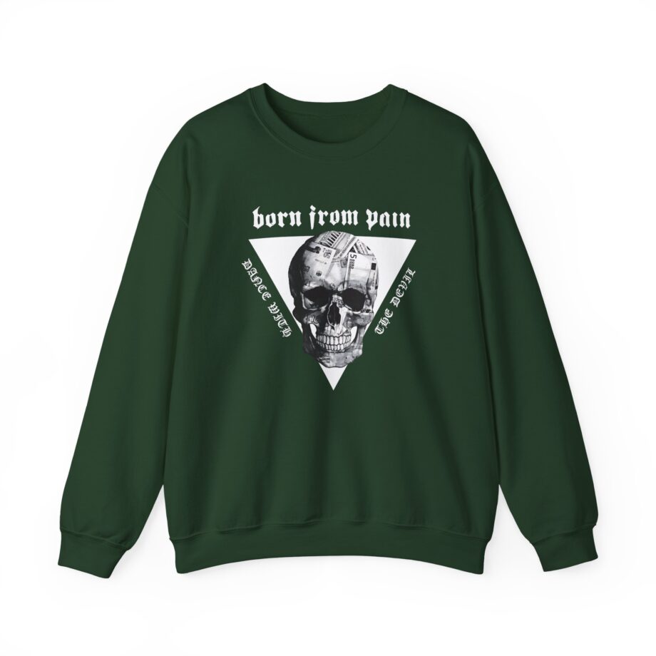 Born From Pain Dance With the Devil Unisex Heavy Blend™ Crewneck Sweatshirt
