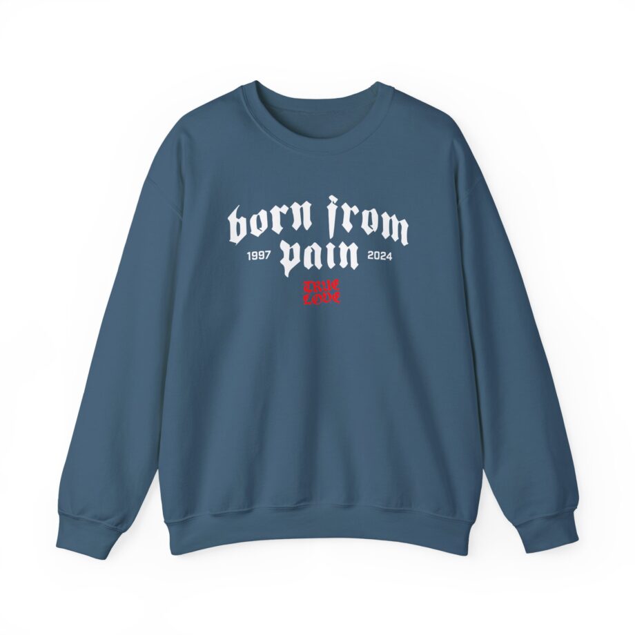 Born From Pain True Love Unisex Heavy Blend™ Crewneck Sweatshirt
