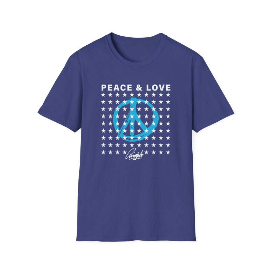 Ringo Starr Peace & Love Stars Unisex Softstyle T-Shirt