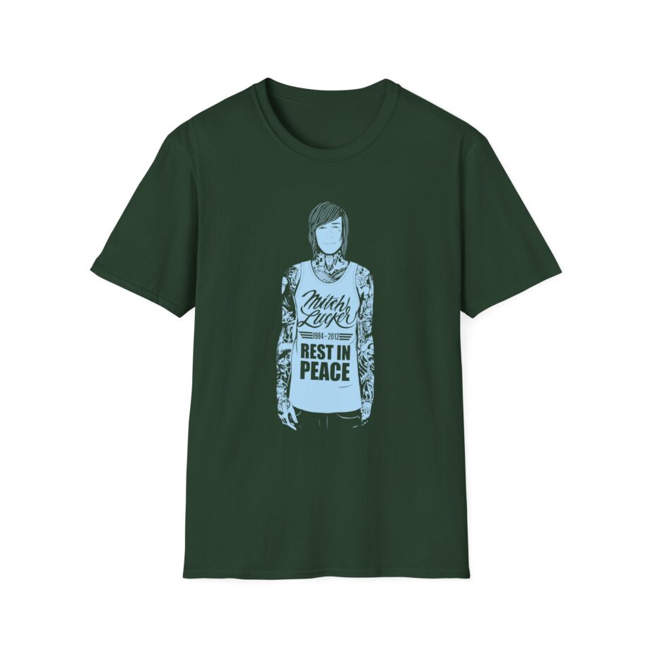 Suicide Silence Mitch Lucker Unisex Softstyle T-Shirt