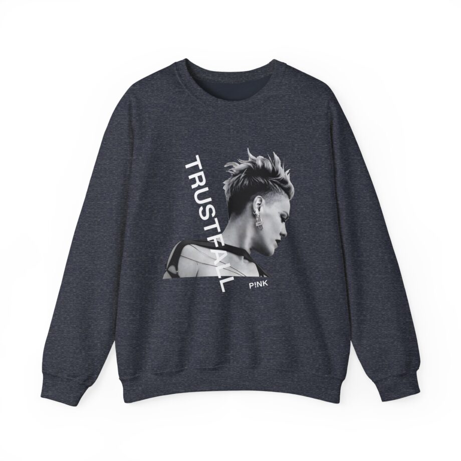 Pink Trustfall Unisex Heavy Blend™ Crewneck Sweatshirt
