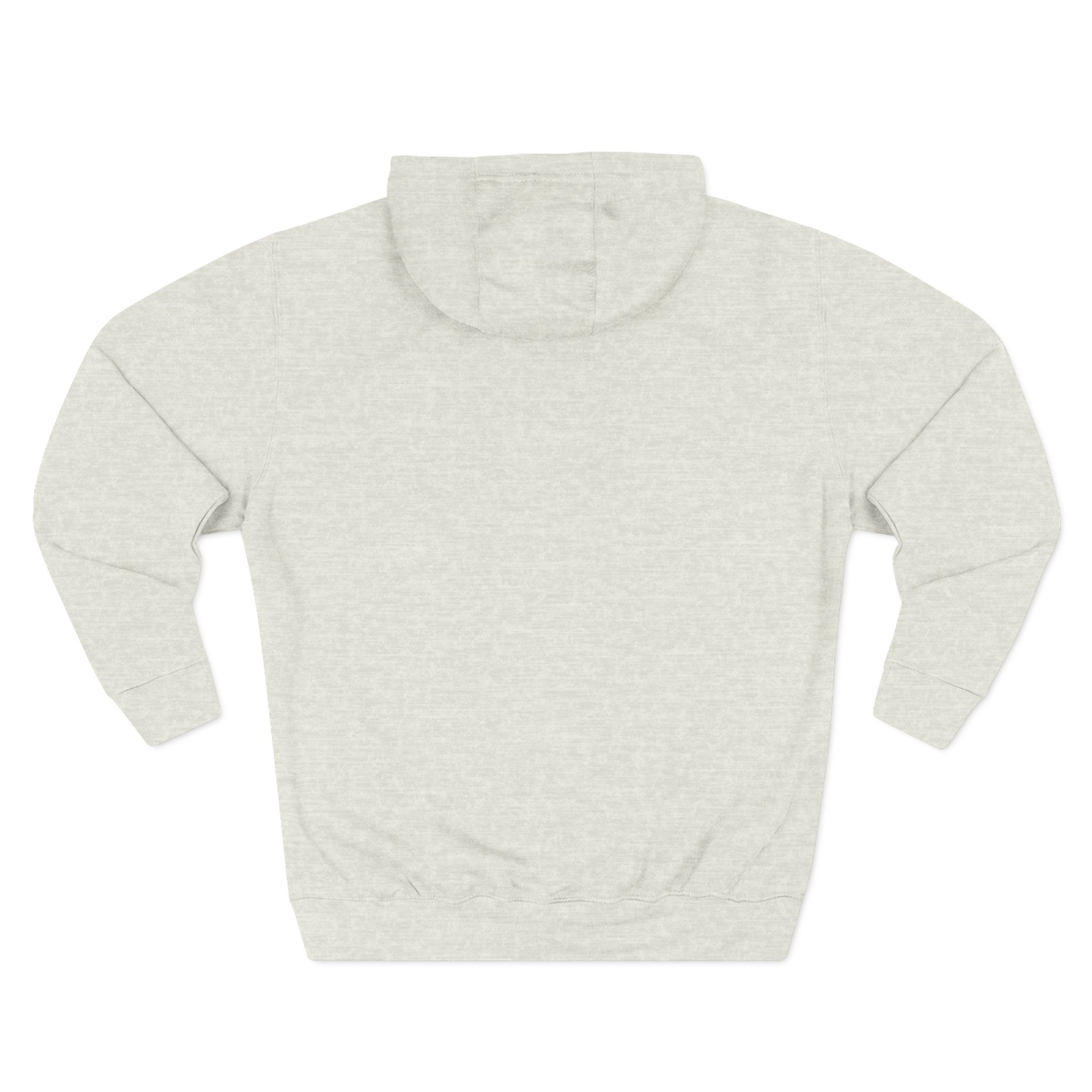 Foxing Four-eyed Cat Three-Panel Fleece Hoodie