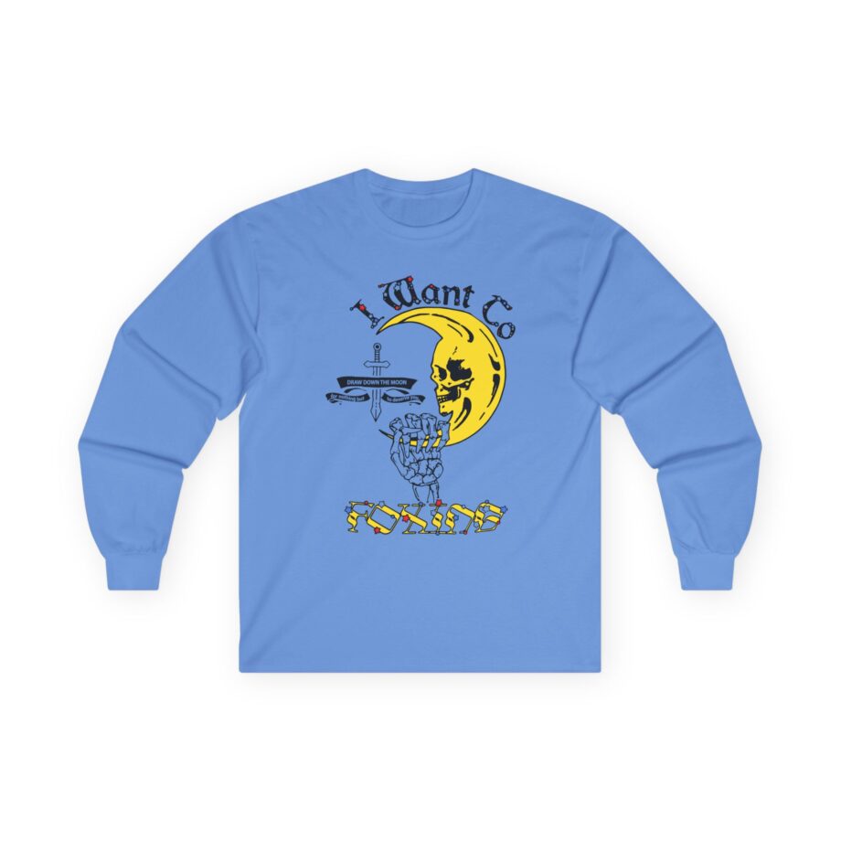 Foxing Draw Down Unisex Ultra Cotton Long Sleeve Tee