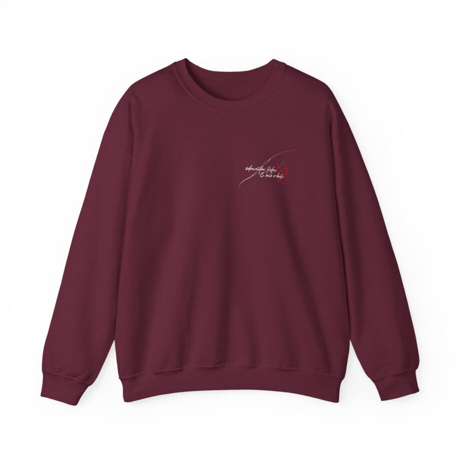 Fattypillow Love & Peace of Mind Unisex Heavy Blend™ Crewneck Sweatshirt