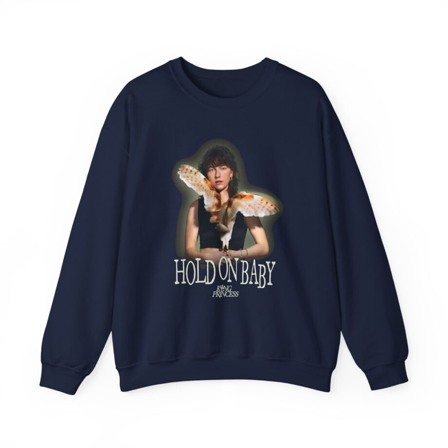 King Princess Hold on Baby Unisex Heavy Blend™ Crewneck Sweatshirt