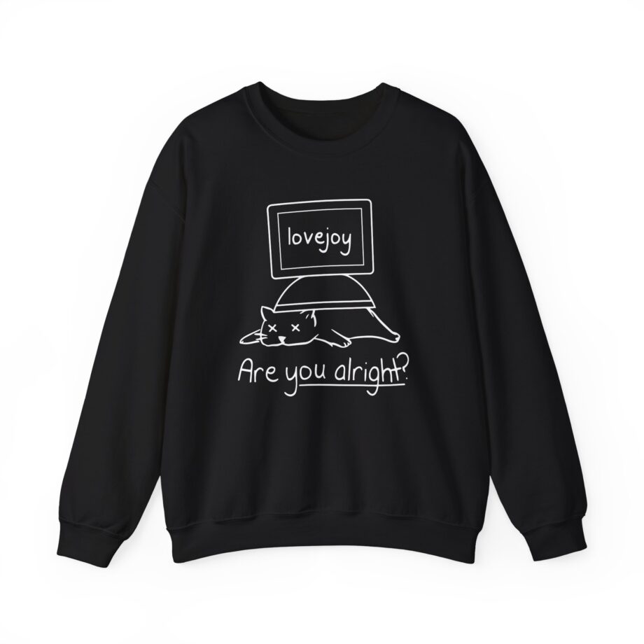 Lovejoy are you alright Unisex Heavy Blend™ Crewneck Sweatshirt