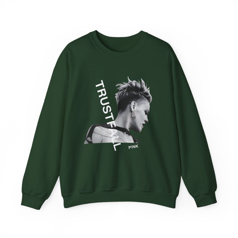 Pink Trustfall Unisex Heavy Blend™ Crewneck Sweatshirt