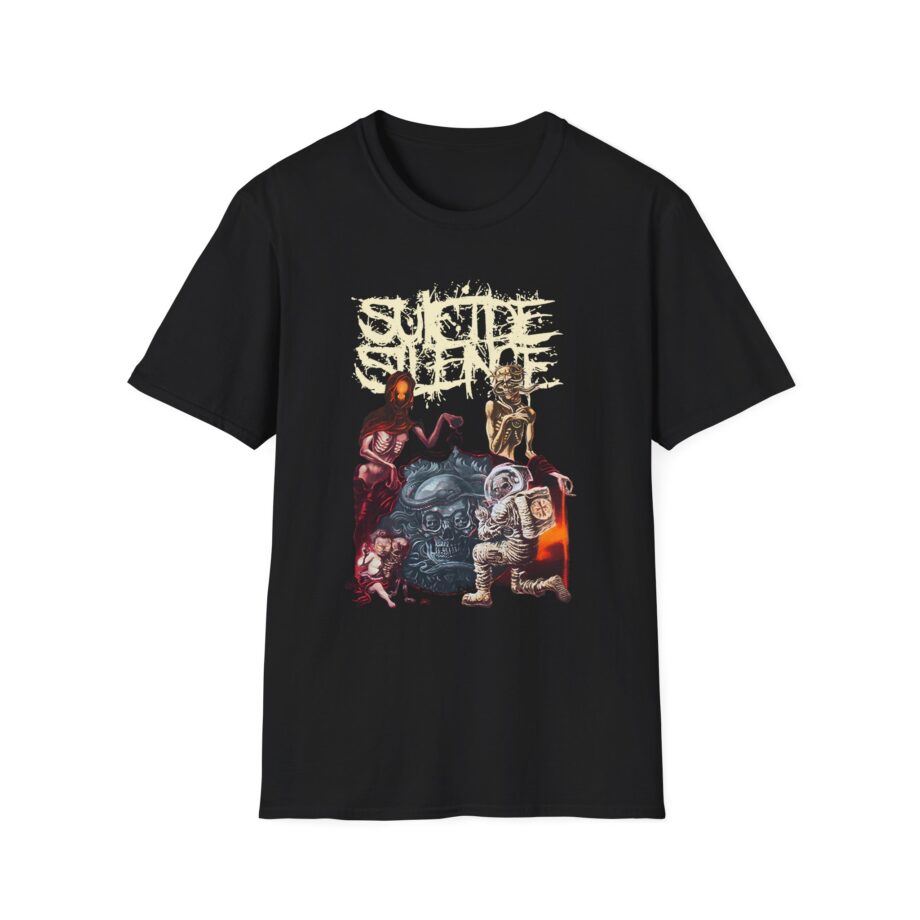 Suicide Silence Rymd Cover Tour 2023 Unisex Softstyle T-Shirt
