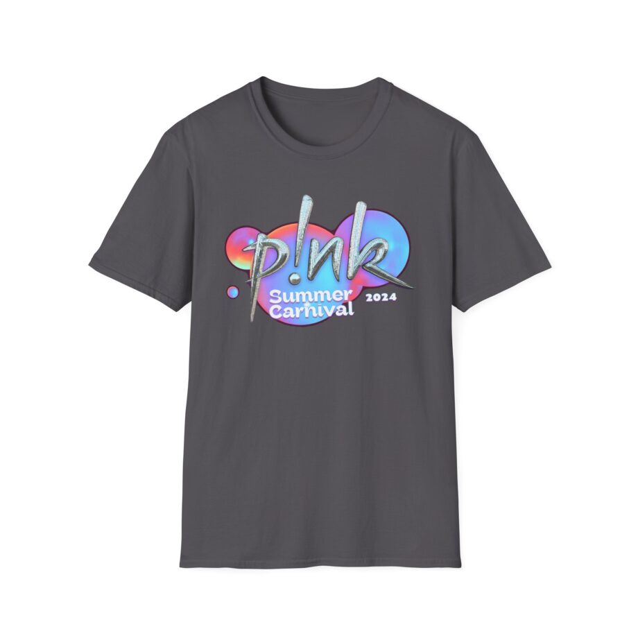 P!nk Split Tie Dye Unisex Softstyle T-Shirt