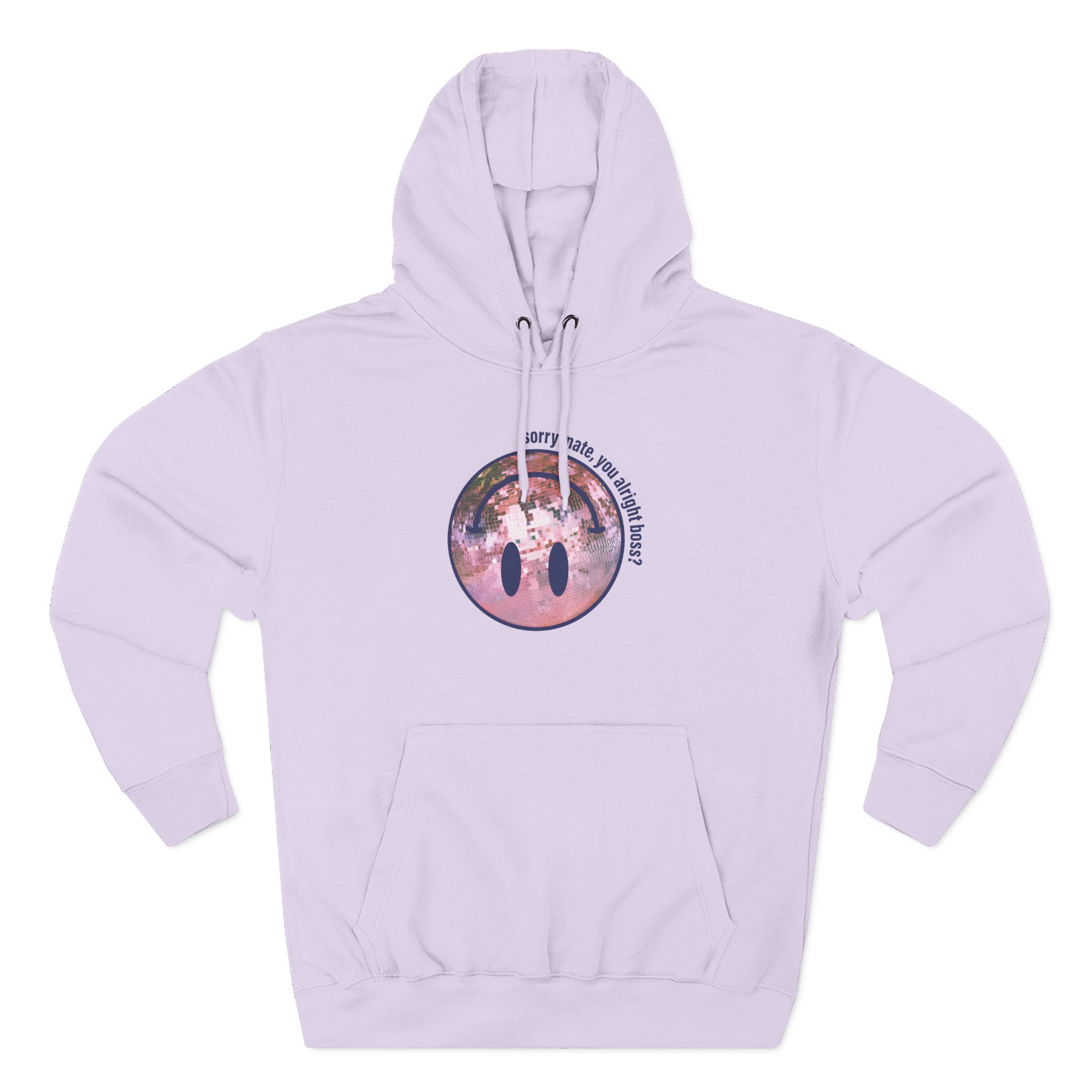 Courteeners Disco Ball Three-Panel Fleece Hoodie