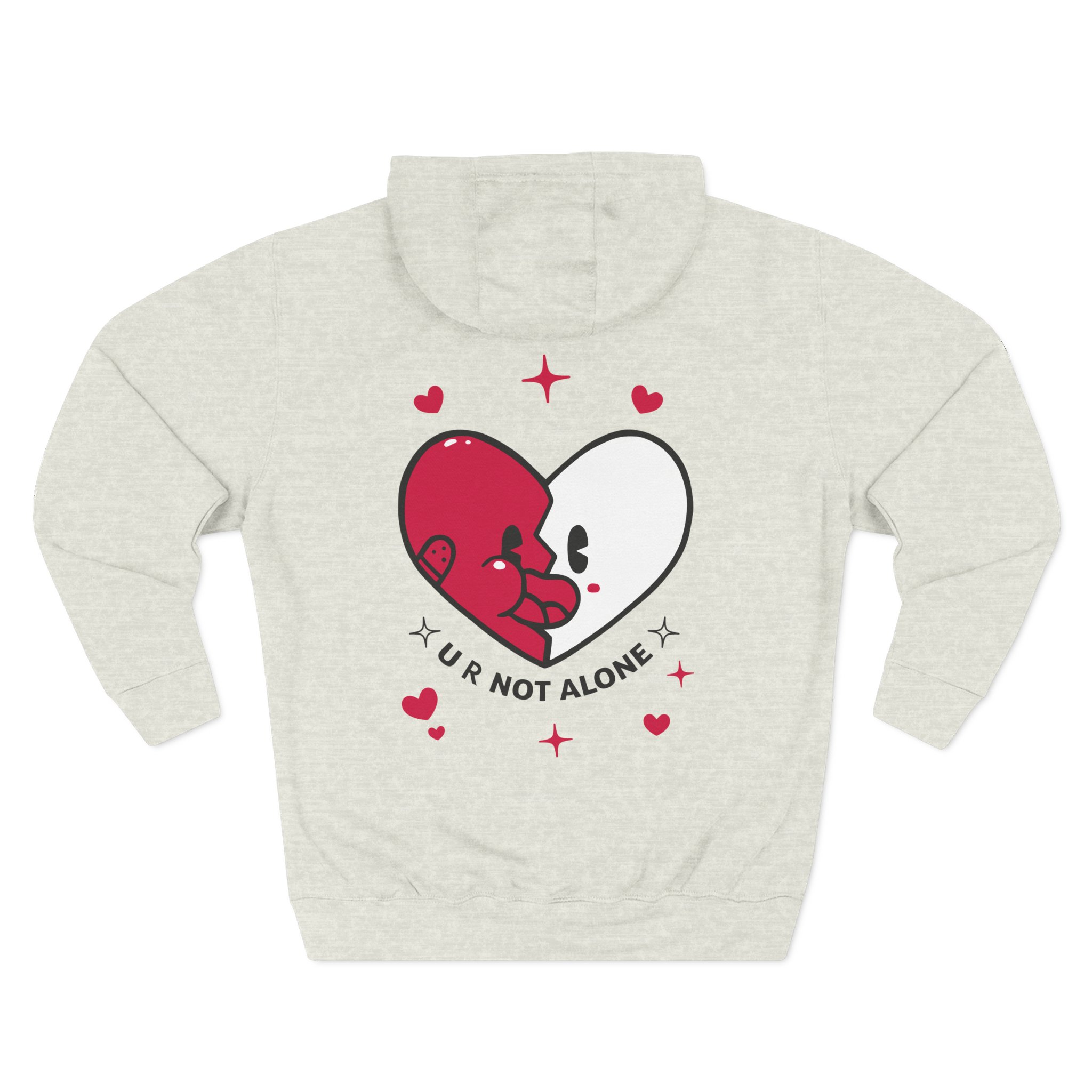 El Mariana Three-Panel Fleece Hoodie