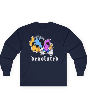 Desolated Globe Unisex Ultra Cotton Long Sleeve Tee