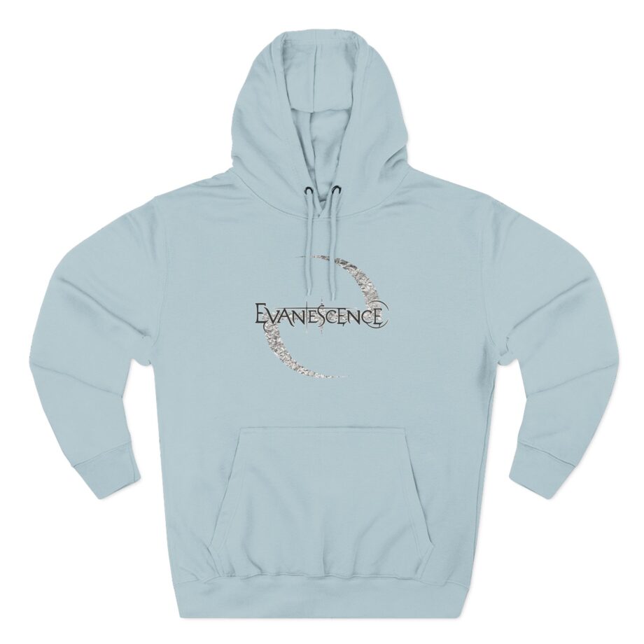 Evanescence Distressed Logo Three-Panel Fleece Hoodie