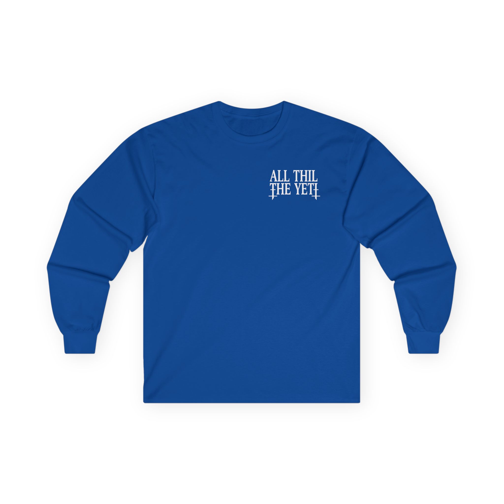 All Hail the Yeti Logo Unisex Ultra Cotton Long Sleeve Tee