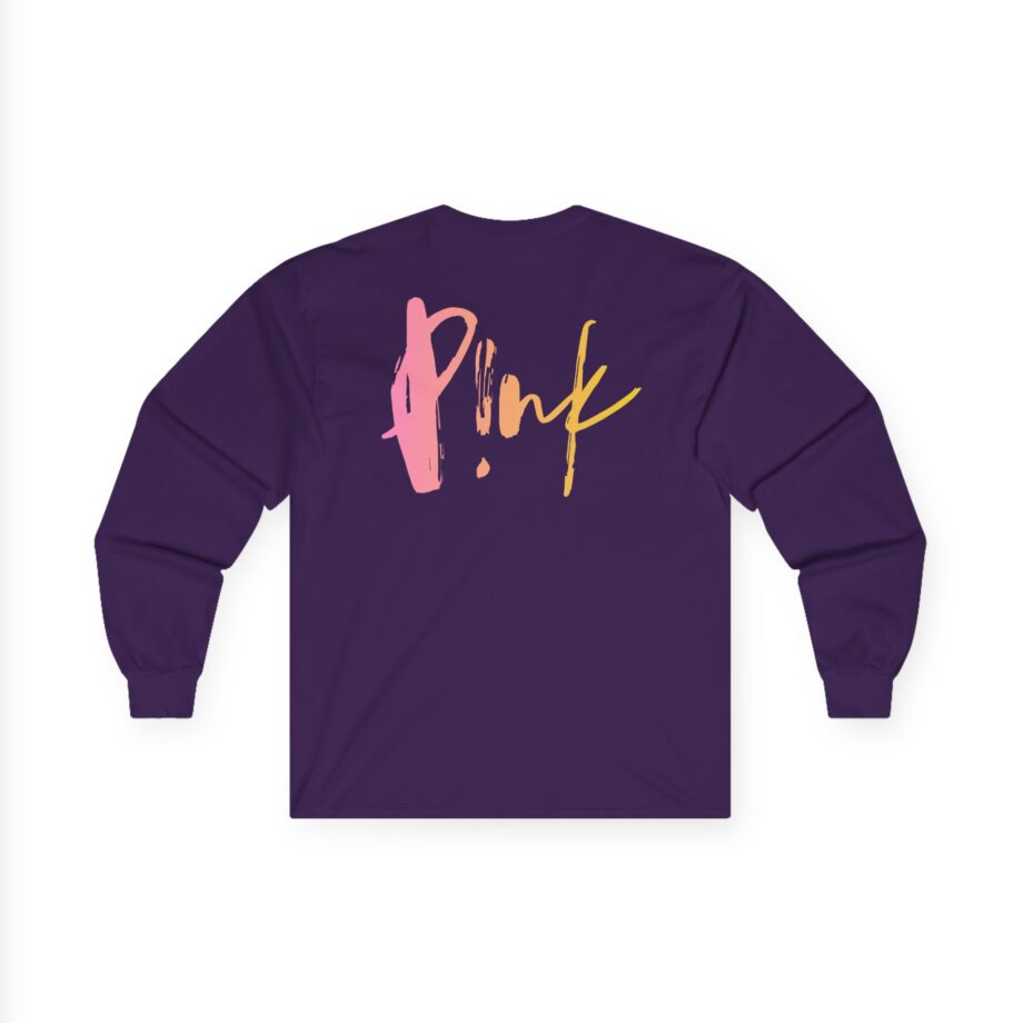 P!nk Gradient Cover Me in Sunshine Unisex Ultra Cotton Long Sleeve Tee