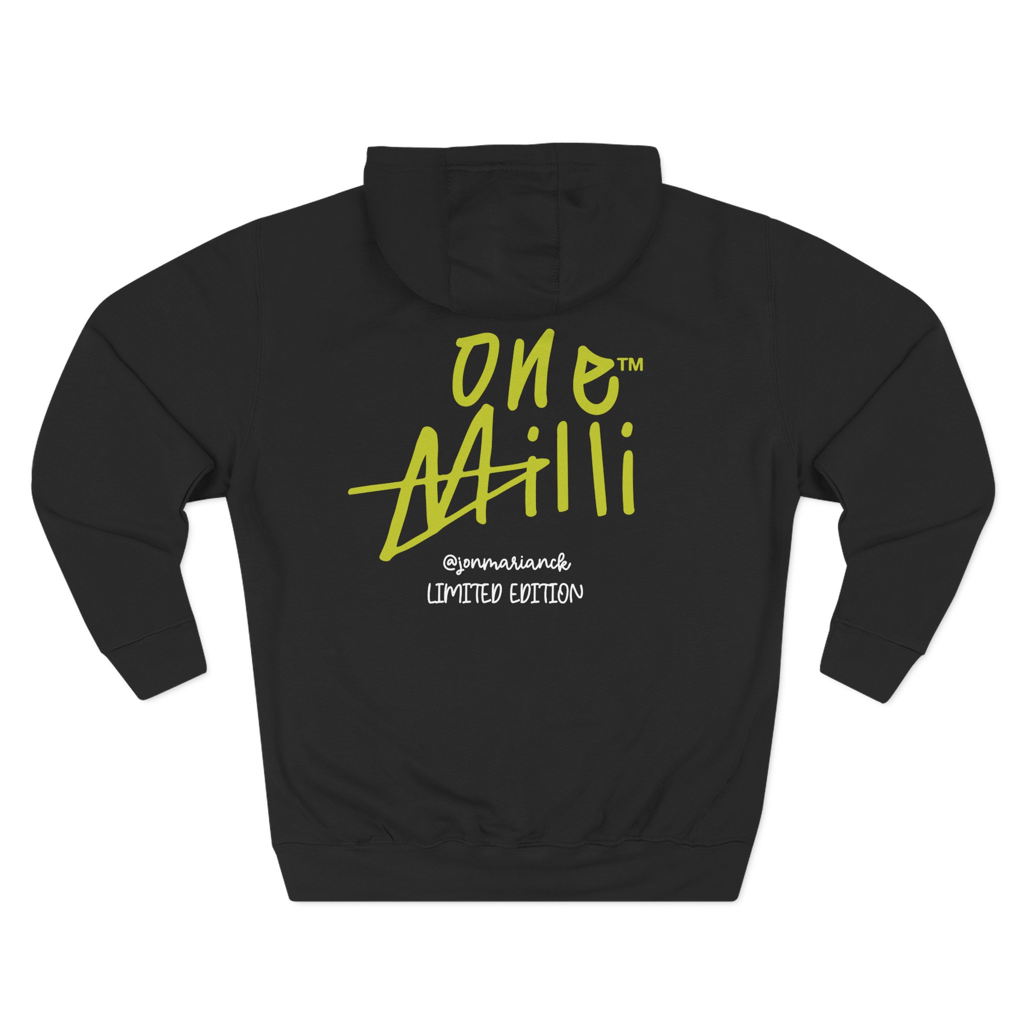 Jon Mariánek One Million Three-Panel Fleece Hoodie