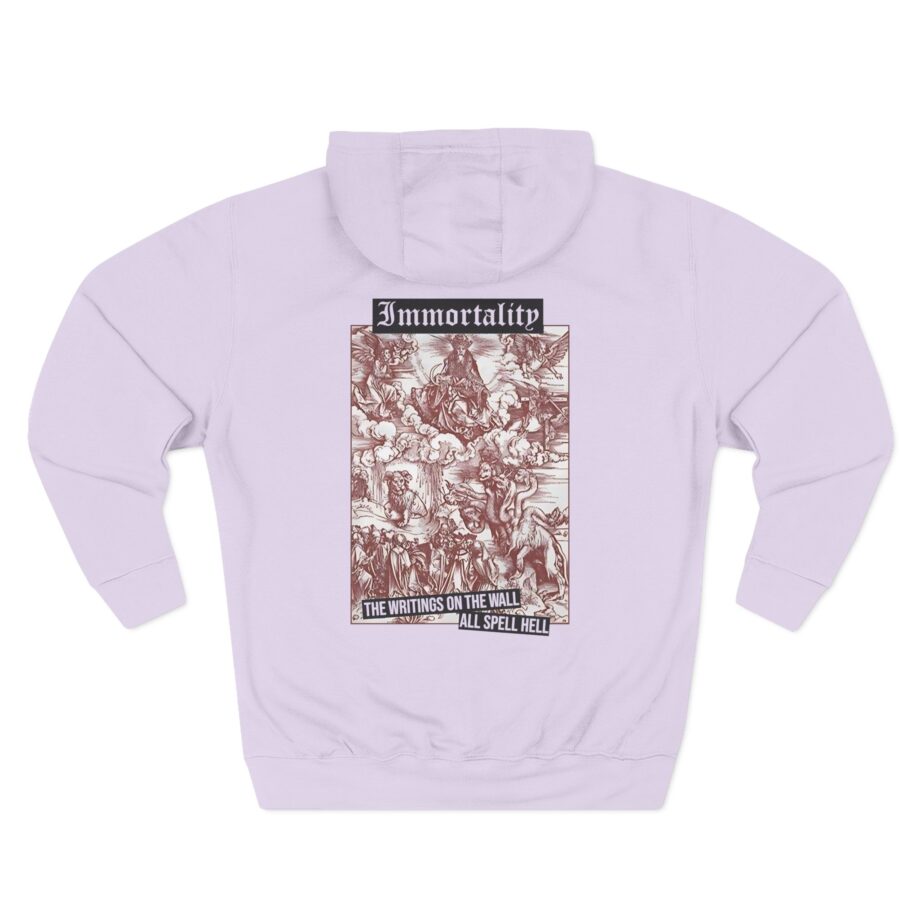 Born From Pain Immortality Three-Panel Fleece Hoodie