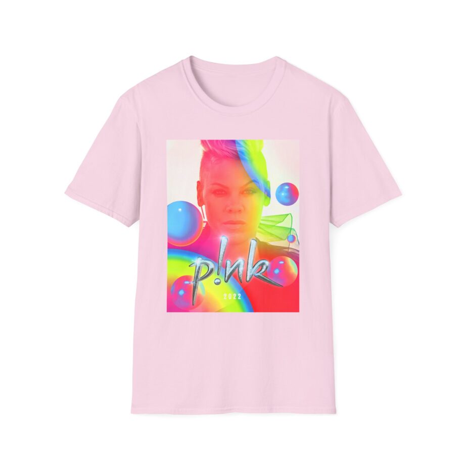 P!nk Summer 2022 Rainbow Unisex Softstyle T-Shirt