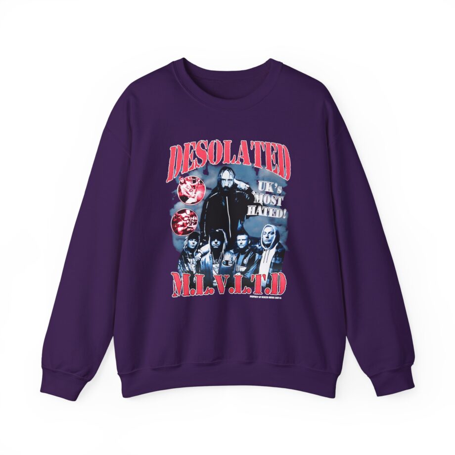 Desolated UK's Most Hated Unisex Heavy Blend™ Crewneck Sweatshirt