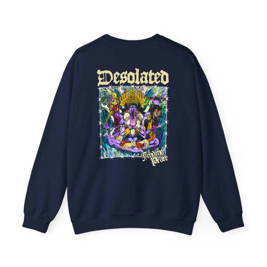 Desolated Finding Peace Unisex Heavy Blend™ Crewneck Sweatshirt