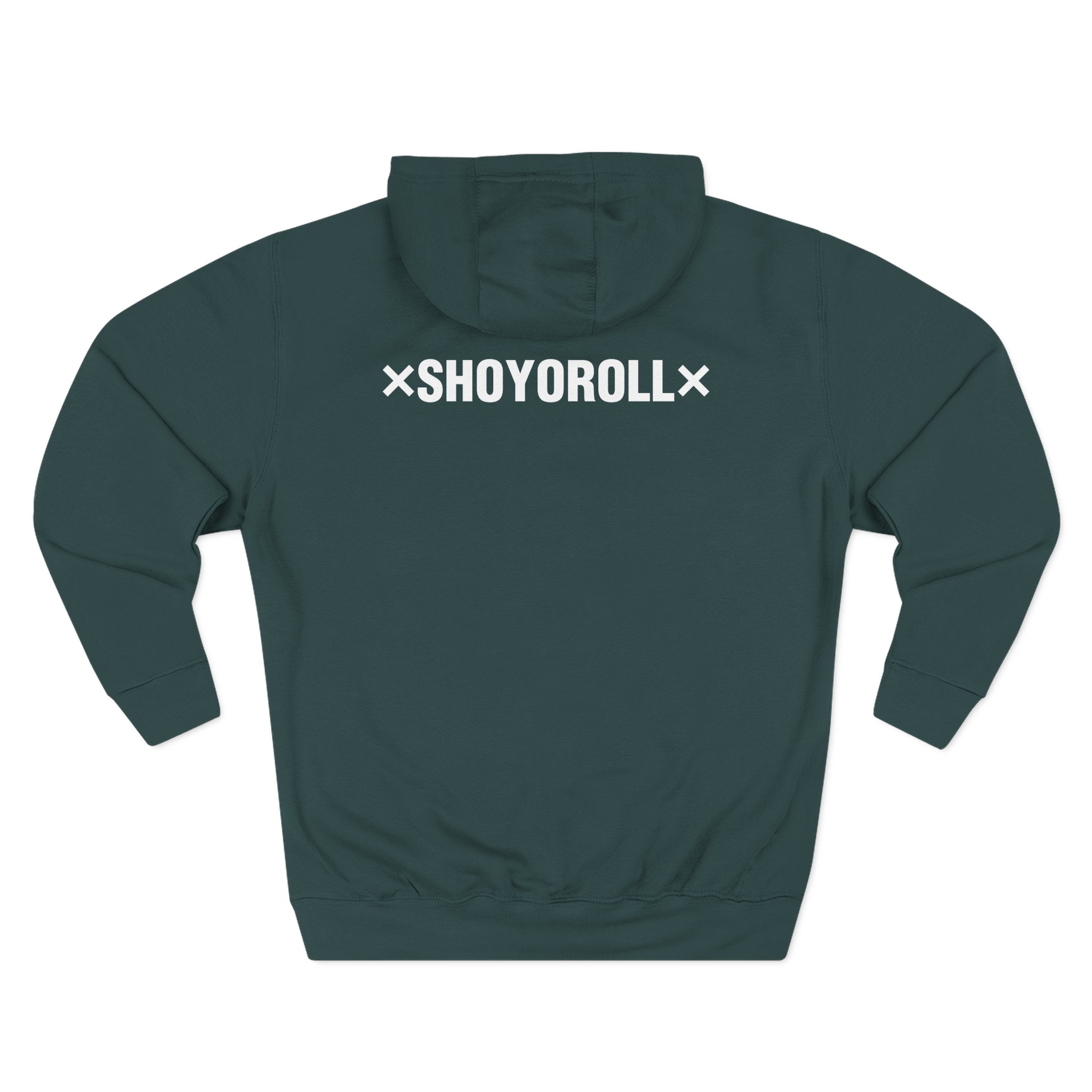 Broken Bones Three-Panel Fleece Hoodie
