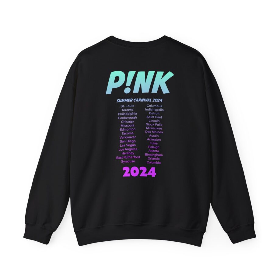 Pink Burst 2024 Tour Unisex Heavy Blend™ Crewneck Sweatshirt