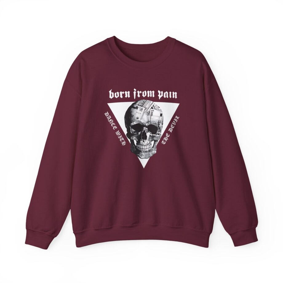 Born From Pain Dance With the Devil Unisex Heavy Blend™ Crewneck Sweatshirt