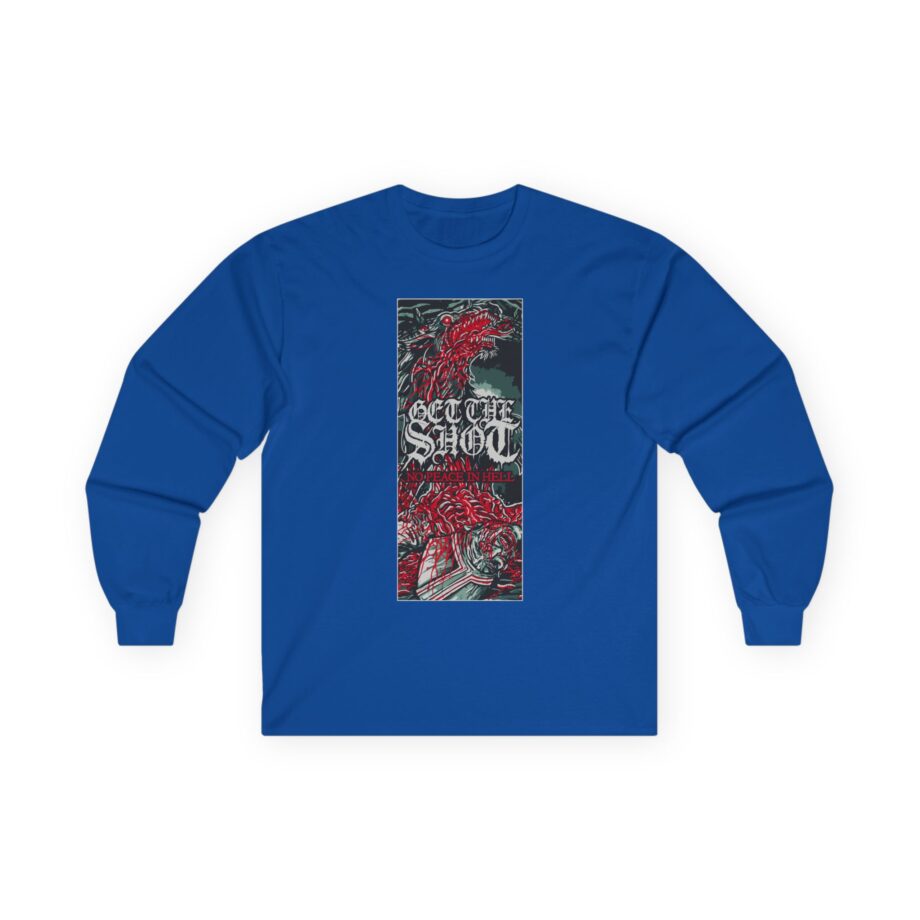 Get the Shot No Peace in Hell Unisex Ultra Cotton Long Sleeve Tee