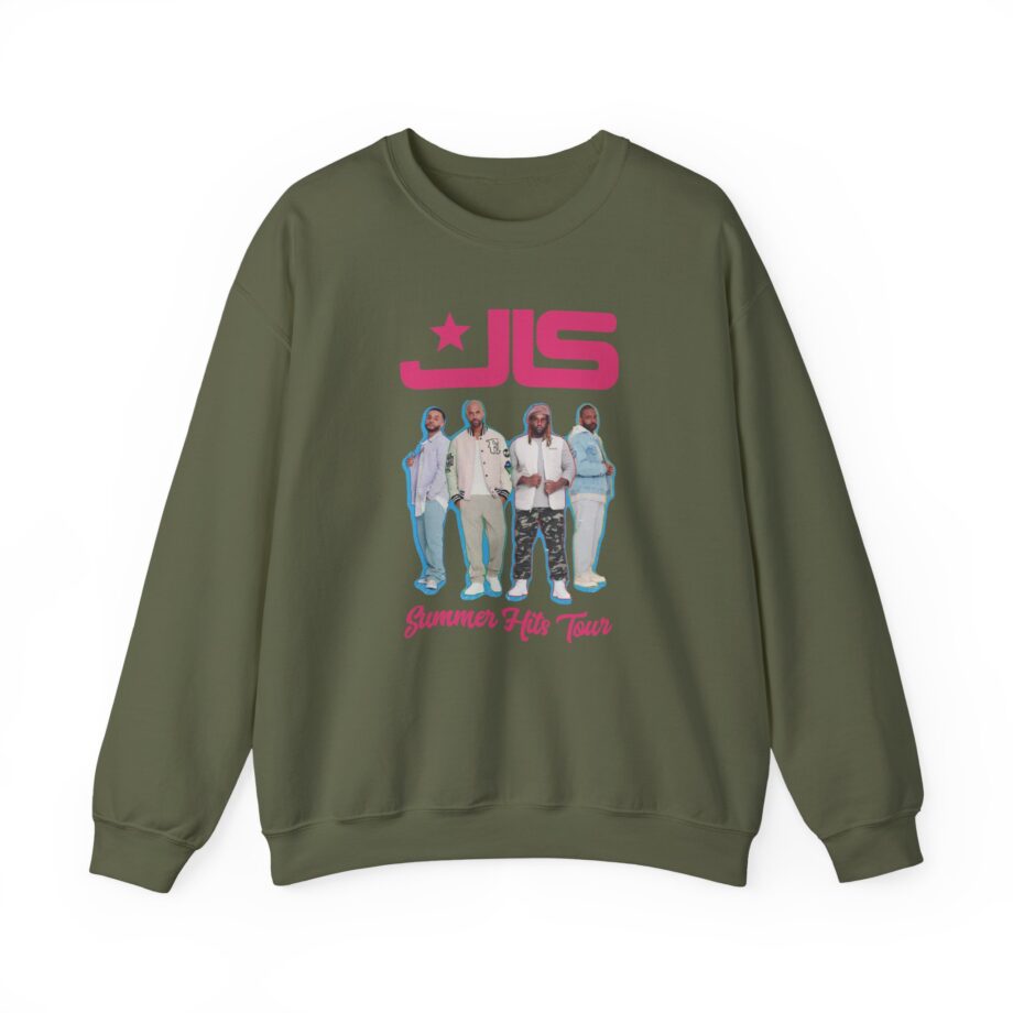 JLS Summer Hits Tour Unisex Heavy Blend™ Crewneck Sweatshirt