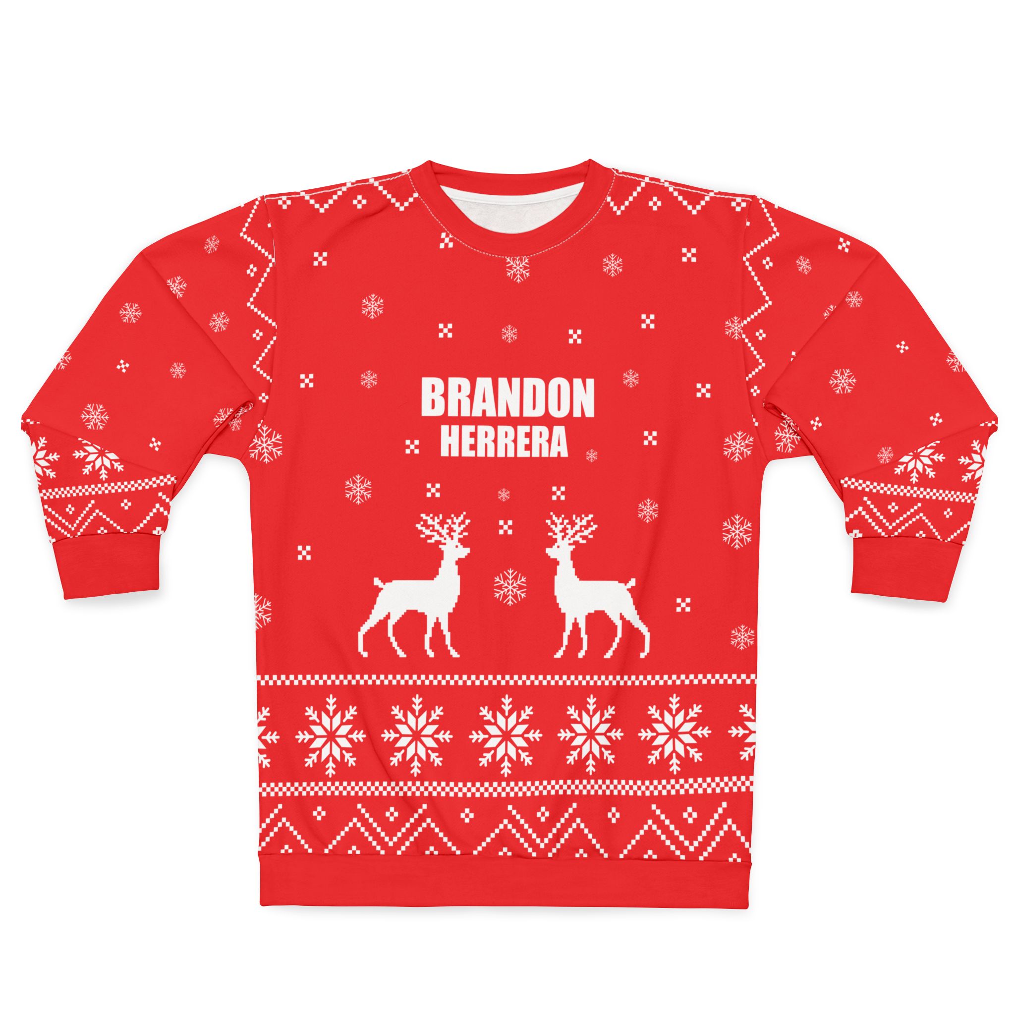 Brandon Herrera Unisex Sweatshirt (AOP)