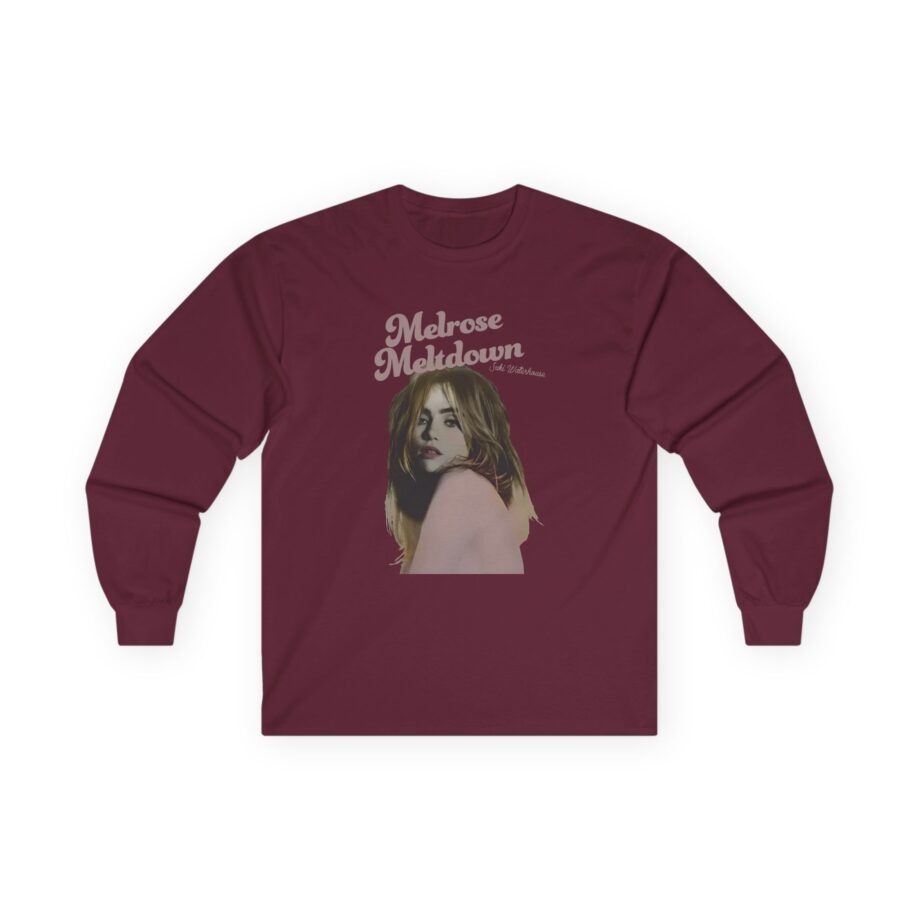 Suki Waterhouse Melrose Meltdown Unisex Ultra Cotton Long Sleeve Tee
