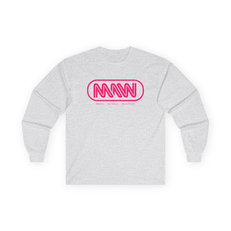 Suki Waterhouse MAW Logo Unisex Ultra Cotton Long Sleeve Tee
