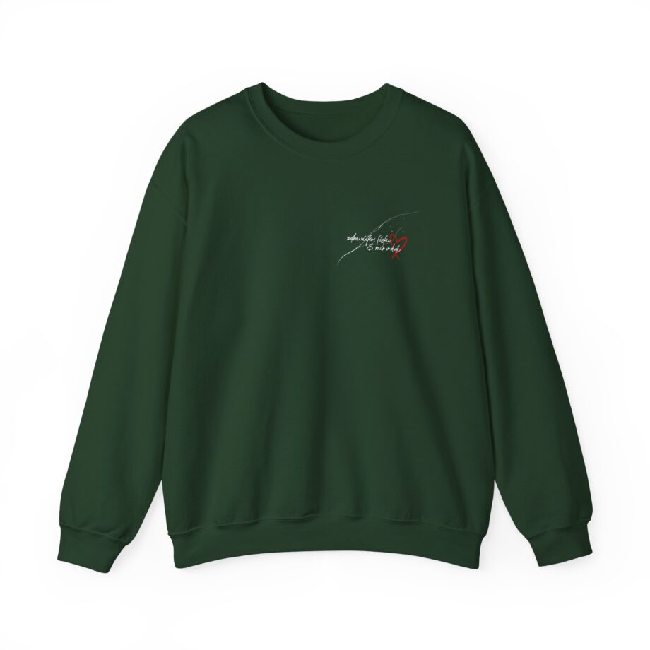Fattypillow Love & Peace of Mind Unisex Heavy Blend™ Crewneck Sweatshirt