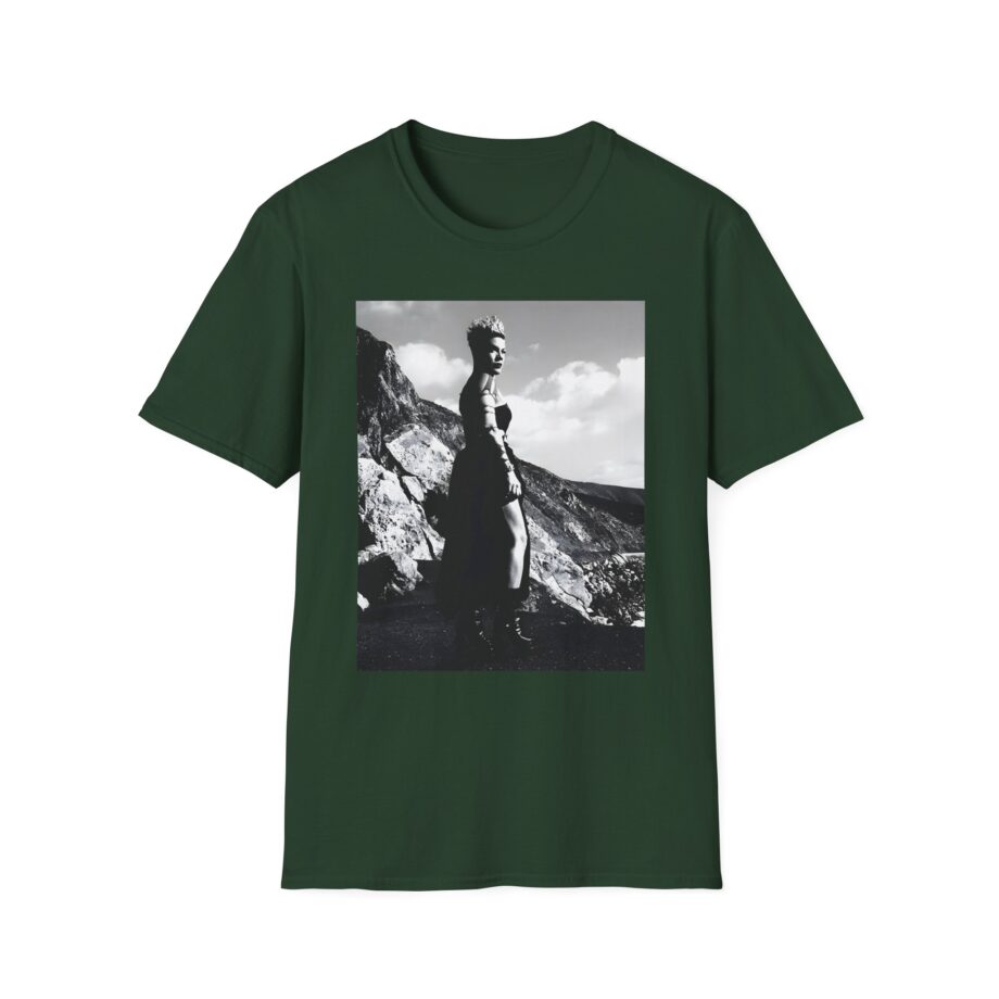 P!nk Trustfall Charcoal Unisex Softstyle T-Shirt