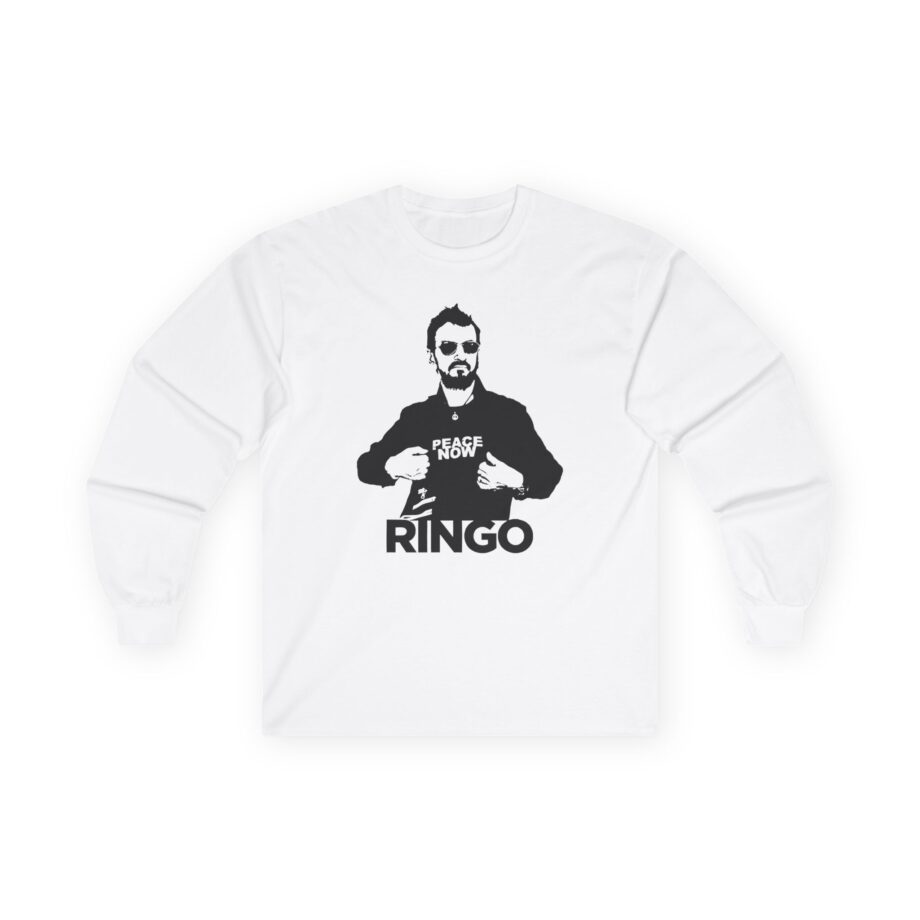 Ringo Starr Peace Now Unisex Ultra Cotton Long Sleeve Tee