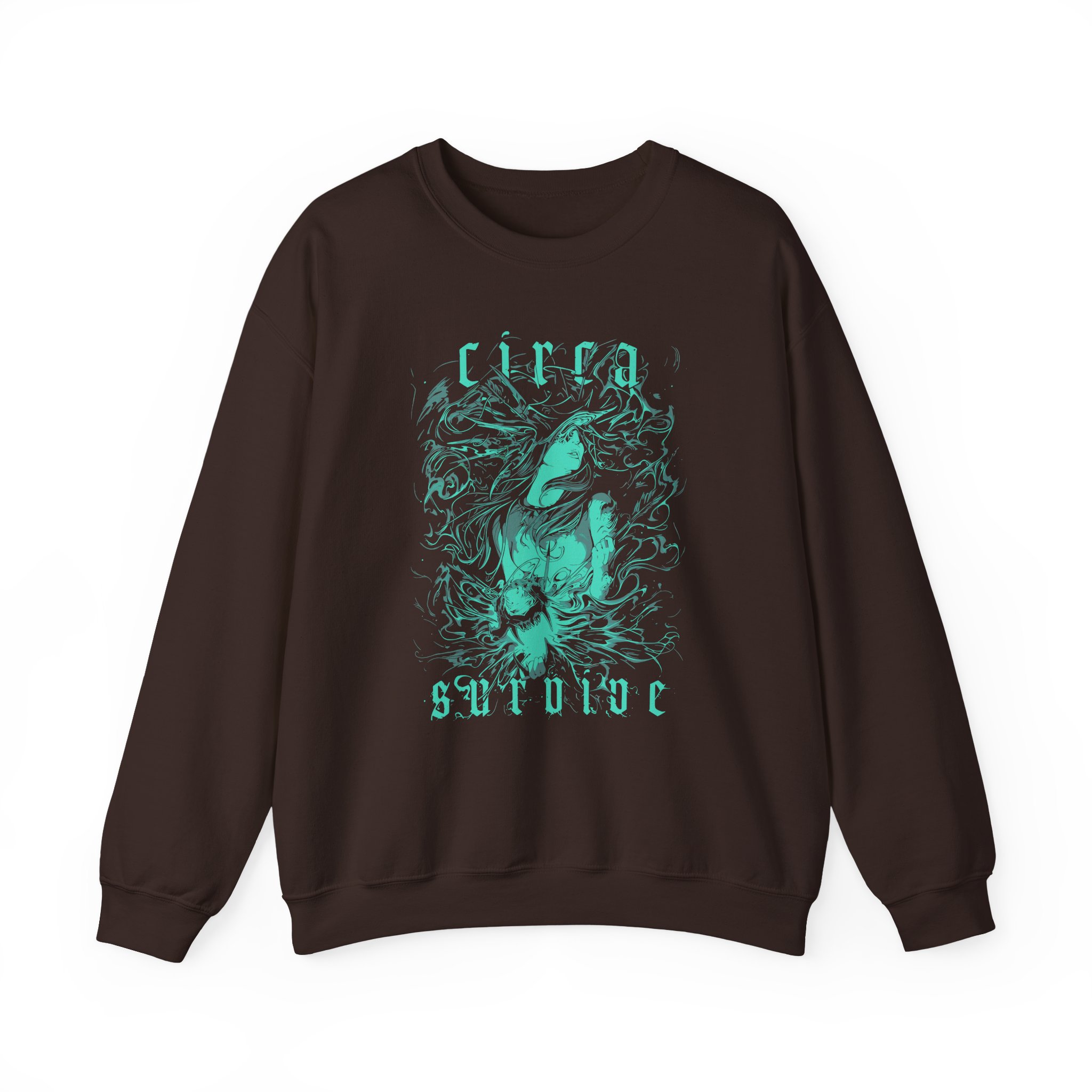 Circa Survive Illustration Unisex Heavy Blendâ„¢ Crewneck Sweatshirt