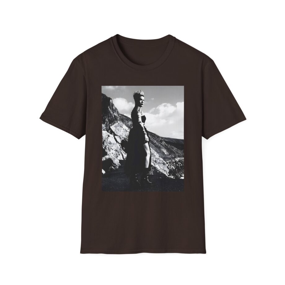 P!nk Trustfall Charcoal Unisex Softstyle T-Shirt