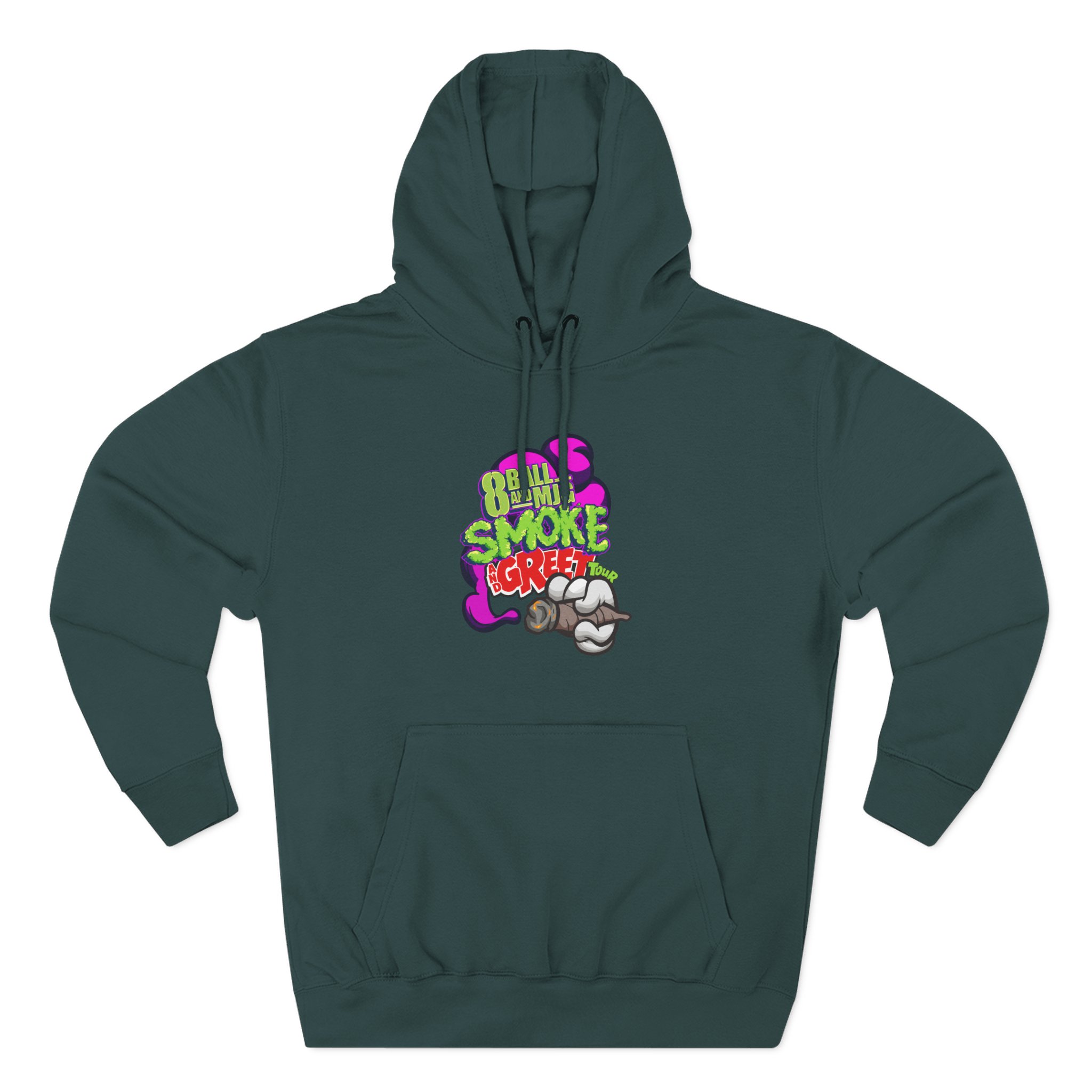 8ball Mjg Three-Panel Fleece Hoodie