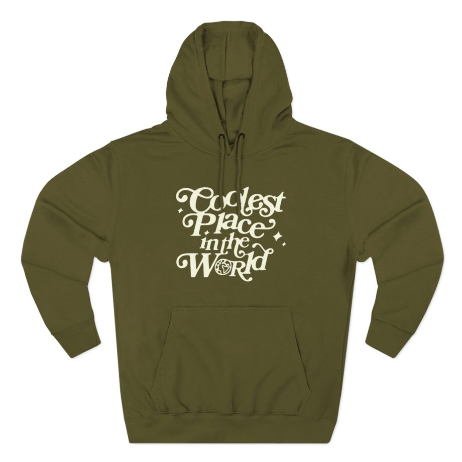 Suki Waterhouse Coolest Place in the World Three-Panel Fleece Hoodie