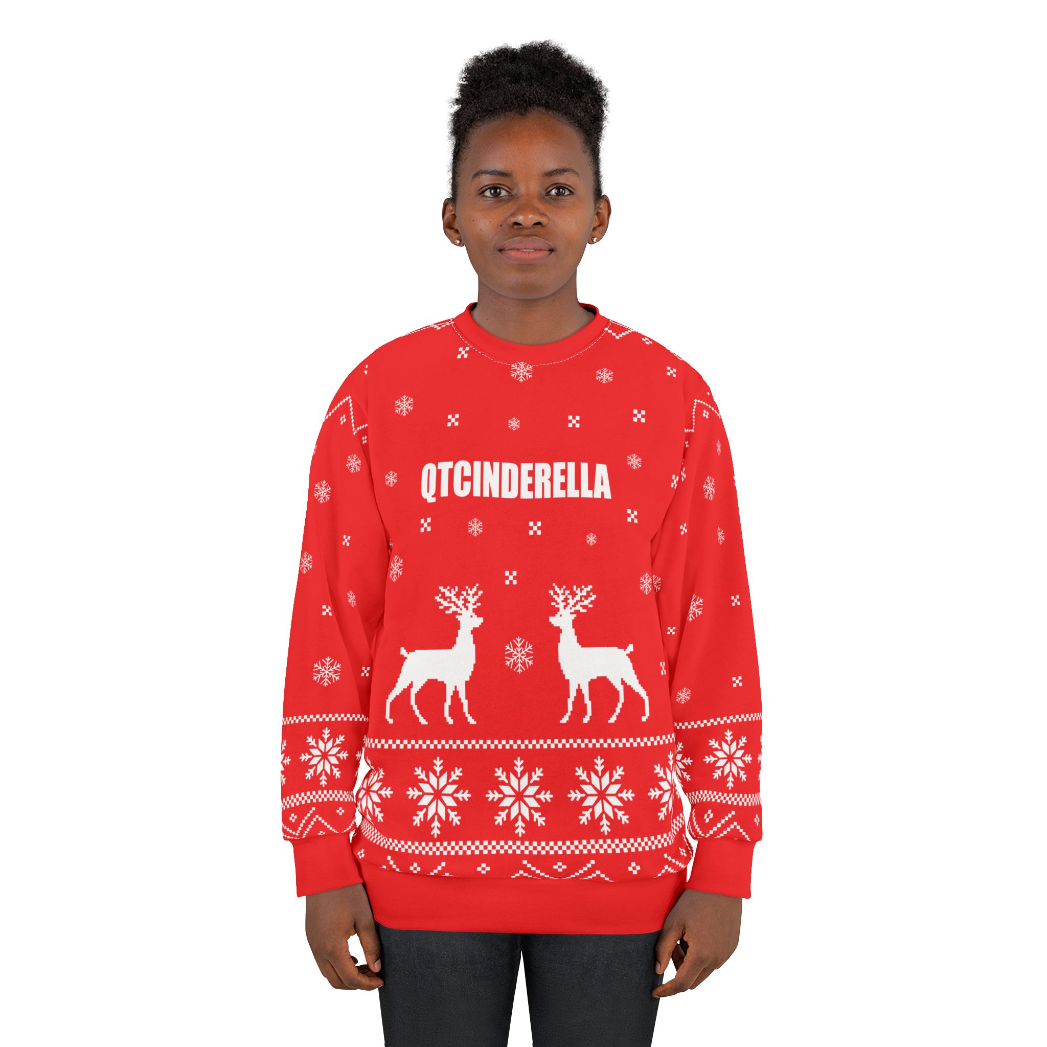 Qtcinderella Unisex Sweatshirt (AOP)