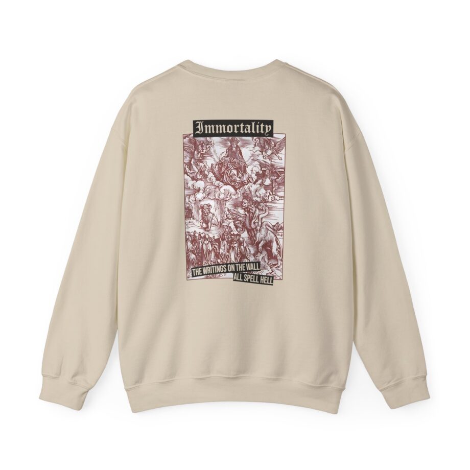 Born From Pain Immortality Unisex Heavy Blend™ Crewneck Sweatshirt