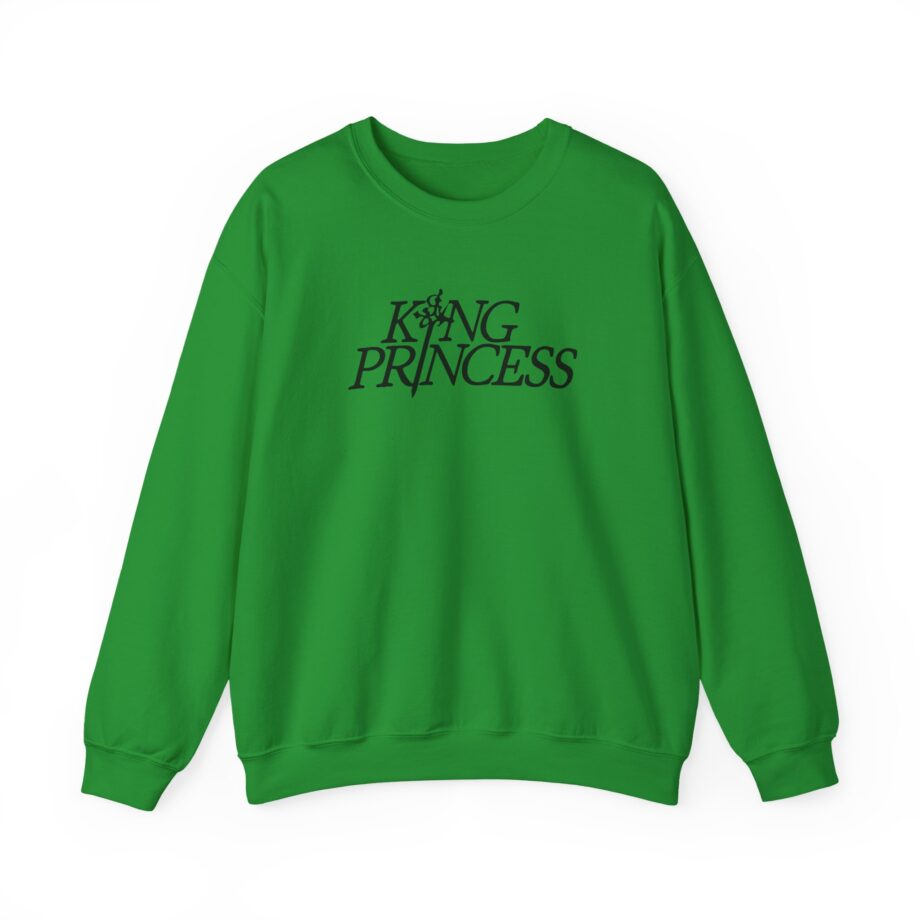 King Princess logo Unisex Heavy Blend™ Crewneck Sweatshirt