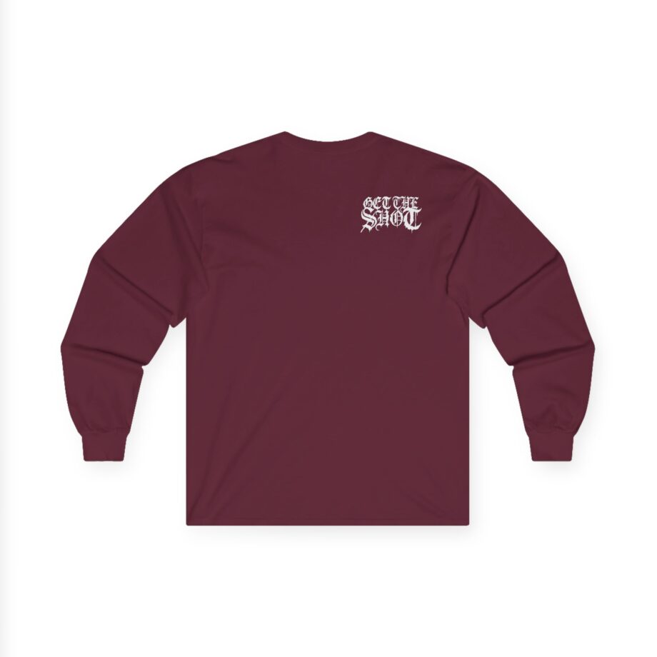 Get the Shot No Peace in Hell Unisex Ultra Cotton Long Sleeve Tee