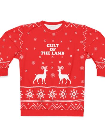 Cult of the Lamb Unisex Sweatshirt (AOP)