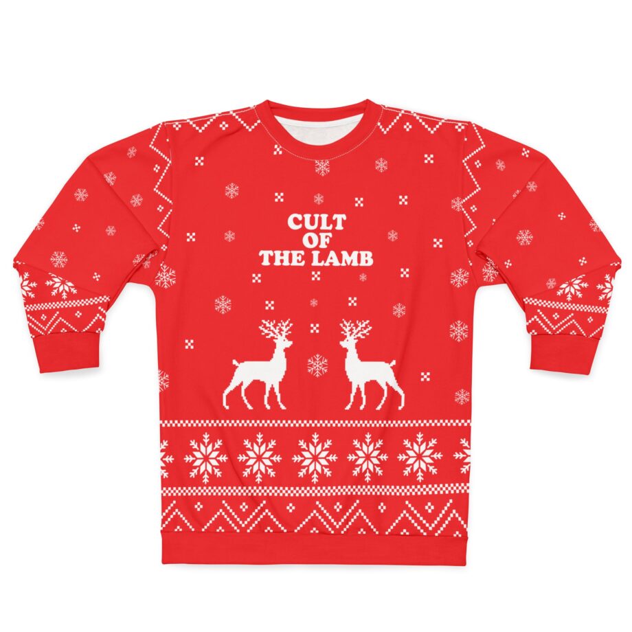 Cult of the Lamb Unisex Sweatshirt (AOP)